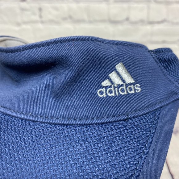 Adidas Golf Hat Women Cap Visor Strap Back Blue One Size Fits All Embroidered - Picture 6 of 10